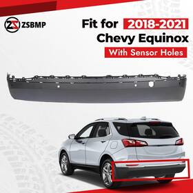 Gm1115159 Strecos 2018-2021 Chevy Chevrolet Equinox Rear Bumper Cover Lower With Sensor Hole 84150894