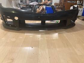 12821901 Subaru Front Bumper Cover For 2005-2007 Outback With Fog Lamp Holes Primed