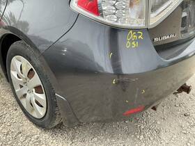 187-01384a Subaru Rear Bumper Cover Station Wgn Base Fits 08-11 Impreza 830863