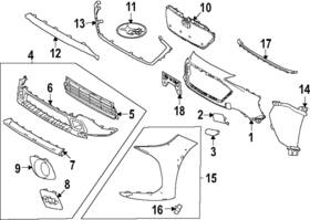 5211242150 Subaru Genuine Side Cover