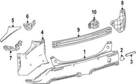 5216242949 Subaru Genuine Upper Cover