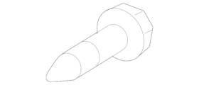 904500031 Subaru Genuine Grille Screw