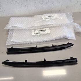 91123fl27a Subaru 2020-2021 Impreza Front Bumper Black Molding Trim Cover Set Pair Oem New