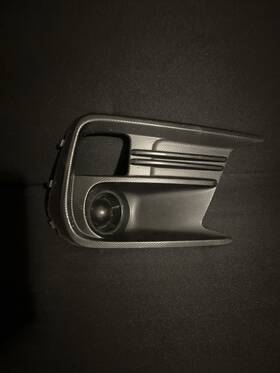 Wj30-0629-bzr Subaru Rh Passenger Wrx Sti Front Bumper Bezel With Fog Light Cover Trim