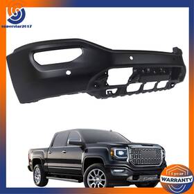 Ss834000hr Switch-supplier For Gmc Sierra 1500 16-2018 Black Split Front Bumper With Fog Light And Sensor Holes
