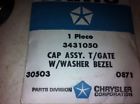 3431050 Tail Nos Chrysler 1970-71 Gate Bezel Washer