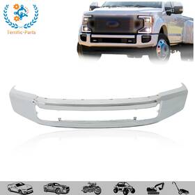 Tfp264327tp Terrific-parts Suitable For Ford F250 F350 2020 2021 2022 Chrome Steel Front Bumper Replacement