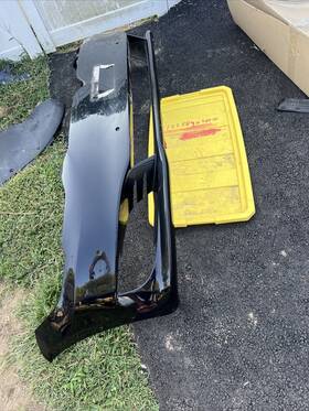 1056370-00-g Tesla 2016 - 2020 Model S Front Bumper Cover With Sensor Holes Oem