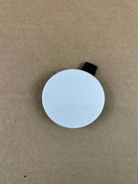 1084173-00-a Tesla Model 3 Front Bumper Tow Hook Cover 2017-2023 1084173-00 Oem White