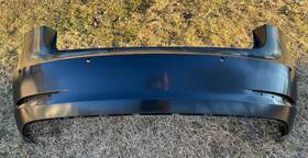 1108905-00-a Tesla Rear Bumper Cover With Sensor Holes For 2017-2022 Model 3 Oem