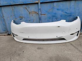 149374200a Tesla 2017-2021 Model 3 Front Bumper Cover With Sensor Holes Oem