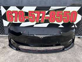1564687-00-c Tesla 2021 2022 2023 Model S Plaid Front Bumper Cover Oem Factory