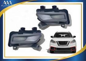 Ni1039167 Texas-e-parts For 2018-2020 Nissan Kicks S Sv Left Right Front Bumper Fog Light Cover Lh-rh
