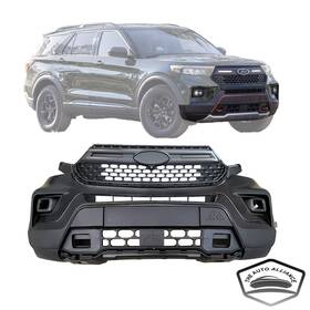 The Auto Alliance 723650259276 For 2020-2023 Ford Explorer Timberline Front Bumper Body With Grille Fog Light