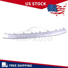 4h0-807-110-c Tim-auto Front Bumper Lower Spoiler Molding Silver For 2015-2018 Audi A8 S-line S8