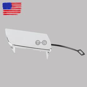 1668852323 Topgearsltd Rear Bumper Tow Hook Chrome Cover Cap For Mercedes-benz Gls/gle 2013-2018