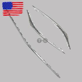 Topgearsltd 710422101109 Front Bumper Cover Molding Trim For 2016-2019 Mercedes Benz W117 Cla 180 200 250