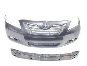 105-50202b Toyota 2007 2009 Camry Oem Gray Metallic Front Bumper With Grille Some Scuffs