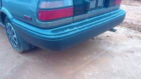 190-58229a Toyota Rear Bumper Sedan With Urethane Cover Fits 88-92 Corolla 263267