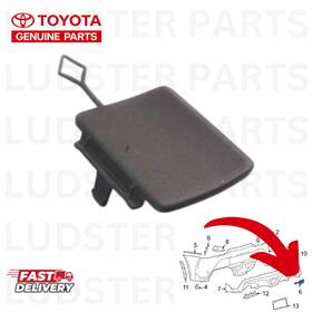 2023grs Toyota Waa02 20 - 25 Gr Supra Rear Right Side Bumper Towing Hook Cover Oem New Black