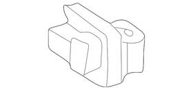 52116-aa010 Toyota Genuine Bumper Cover Support