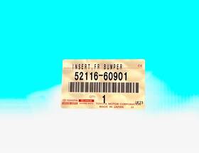 5211660901 Toyota 2024 2025 Oem Land Cruiser Insert Ft Bumper