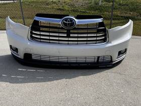 52119-0e230 Toyota 2014-2016 Highlander Front Bumper No Shipping Pick Up Only