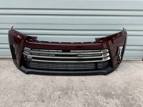 52119-0e350160 Toyota 2017- 2019 Highlander Front Bumper Cover Oem