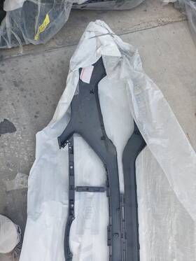 52119-4a909 Toyota 2016-2018 Rav4 Without Sensor Holes Front Bumper Cover Oem