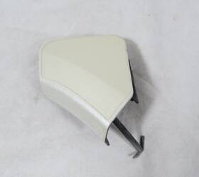 52128-0e060 Toyota 11-13 Highlander Front Bumper Tow Hook Eye Cover Pearl White Genuine Oem