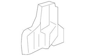 52144-02040 Toyota Genuine Radiator Support Side Panel Bracket