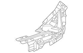 52152-ak020 Toyota Genuine Bumper Corner Cover Bracket