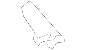 52155-0r050 Toyota Genuine Side Support
