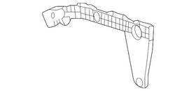 52156-08010 Toyota Genuine Side Support