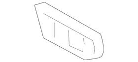 52157-0t010 Toyota Genuine Side Support