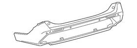 52159-0r920 Toyota Genuine Cover Rear Bumper L P