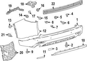 52462-0e030 Toyota Genuine Side Cover Pad