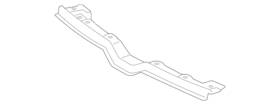 52521-35060 Toyota Genuine Bumper Cover Support Rail
