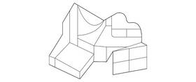 52527-02020 Toyota Genuine Grille Assembly Lower Retainer