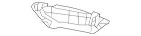 52535-0r030 Toyota Genuine Side Retainer