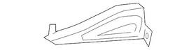 53274-04020 Toyota Genuine Bumper Cover Bracket Left Front