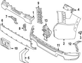 53931-0c160 Toyota Genuine Bumper Cover