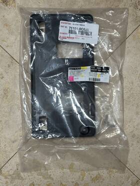 751110c020 Toyota New Oem 2018-2022 Sequoia Front Bumper License Plate Bracket Holder