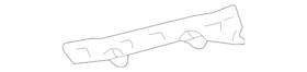 Su003-08223 Toyota Genuine Bumper Cover Bracket Right Rear