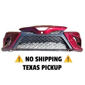 To1000437 Toyota 2018-2020 Camry Front Bumper With Lower Grille Texas Pickup Only See Photos