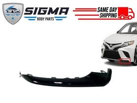 To1046107 Toyota For 2018-20 Camry Xse Se Front Bumper Left Lower Molding Trim Driver Side