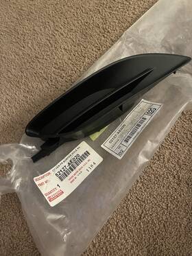 52127ae020 Toyota Ty5306fl2 New Passenger Side Fog Light Cover For 2006-2010 Sienna Oem