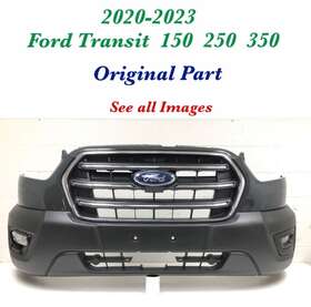 Lk41-r17757-acw Transit 2020-2023 Ford 150 250 350 Front Bumper Steel Lithium Gray-non Met 27