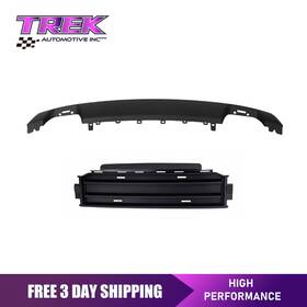 Trekot002582 Trek Automotive Front Bumper Lower Molding Trim Valance Cover Black For 2021-2023 Ford F150