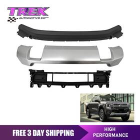 Trekot003964a Trek Automotive B For 2024-2025 Ford Ranger Front Lower Bumper Valance Panel With Lip And Grille